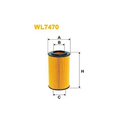 Wix Filter WL7470 - Filtro De Aceite