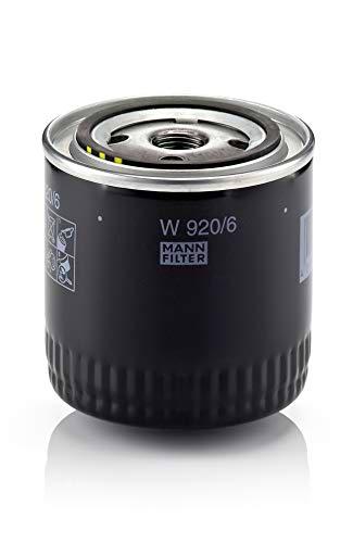 MANN-FILTER W 920/6, Original Filtro de Aceite, Para automóviles y vehículos de utilidad