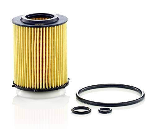 MANN-FILTER - Filtro de aceite HU 7044 Z - Juego de filtros de aceite con junta/juego de juntas