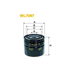 Wix Filter WL7067 - Filtro De Aceite