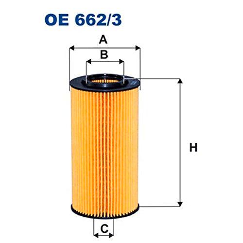 Filtron OE662/3 Bloque de Motor