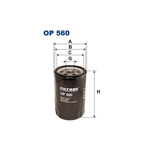 filtron filtro de aceite, op560