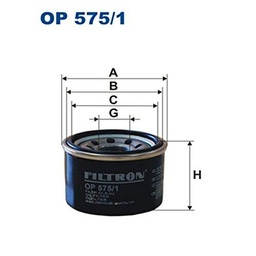 Filtron OP575/1 Bloque de Motor