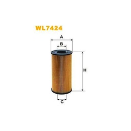 Wix Filter WL7424 - Filtro De Aceite