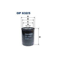 Filtron OP632/5 Bloque de Motor