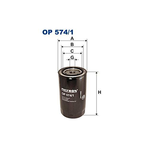 Filtron OP574/1 Bloque de Motor