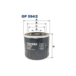 Filtron OP594/2 Bloque de Motor