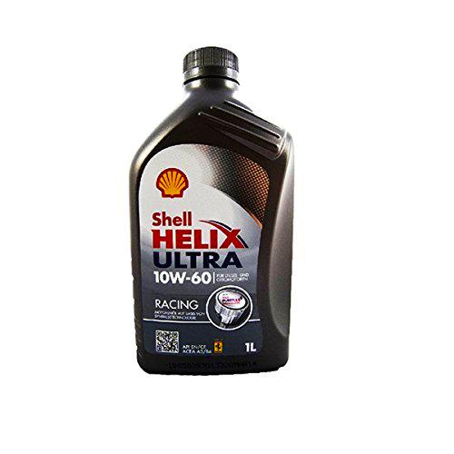 Shell 1310001 Aceite para Motor Helix Ultra Racing 10W-60, 1 Litro