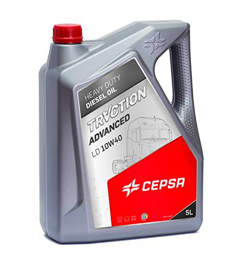CEPSA 523983072 Heavy Duty Diesel Aceite sintético de Motor, 5 litros