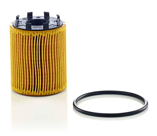 MANN-FILTER - Filtro de aceite HU 7041 z - Juego de filtros de aceite con junta/juego de juntas