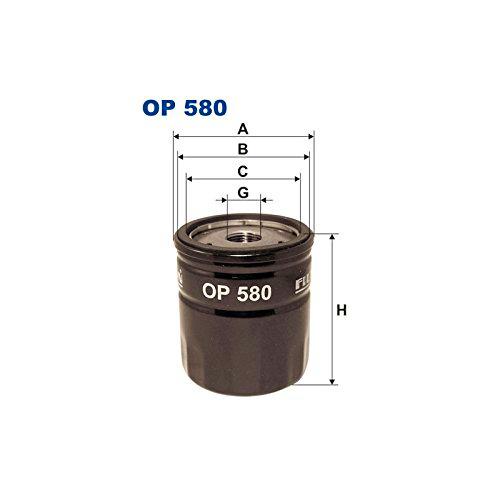 Filtron OP580 Bloque de Motor