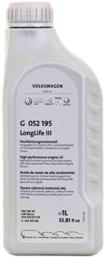 Volkswagen VW G 052 195 M2 Original LongLife III 5W-30 Aceite de Motor, 1 L