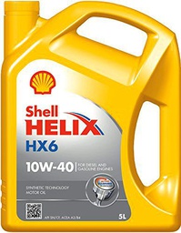 Shell Helix HX6 10 W40 550046309 motorenöl, Oro, 5