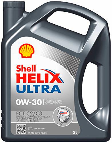 Shell Helix Ultra ect C2 C3 0 W30 550042371 motorenöl, Oro, 5