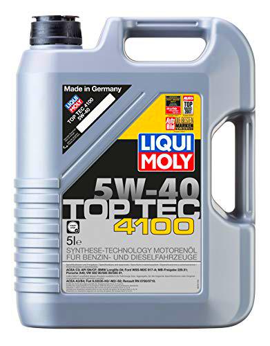 Liqui Moly 9511 - Aceite de motor, Top Tec, 4100, 5W-40