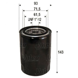 Valeo 586105 Filtro Aceite