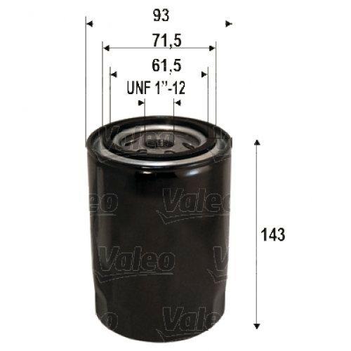 Valeo 586105 Filtro Aceite