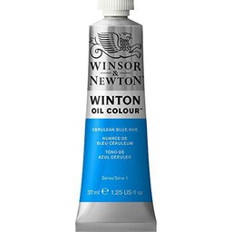 Winsor &amp; Newton Winton - Tubo óleo, 37 ml, tono azul cerúleo