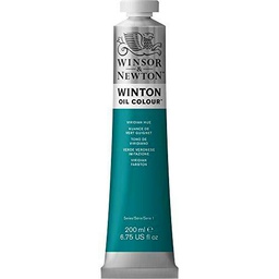 Winsor &amp; Newton Winton - Tubo De Pintura Al Óleo, 200 ml, Viridiano