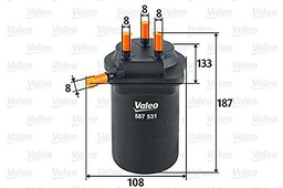 Valeo 587531 Filtro diésel