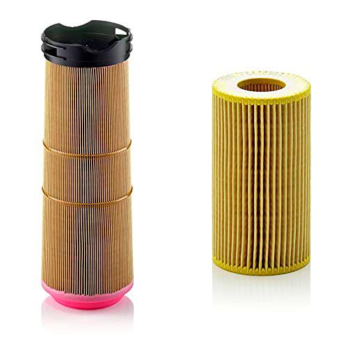 Mann-Filter Original Filtro De Aire C 12 133 - Para Automóviles + Original Filtro De Aceite Hu 718/1 K