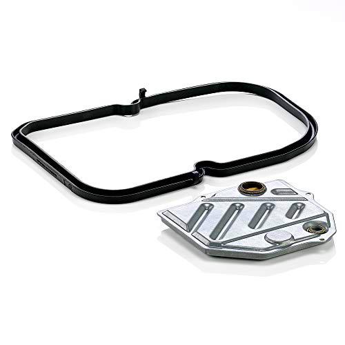 Original MANN-FILTER Filtro de aceite H 2014 N KIT- Filtro de transmisión con junta de cárter de aceite