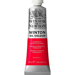 Winsor &amp; Newton Winton - Tubo óleo, 37 ml, color carmesí alizarina permanente
