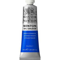 Winsor &amp; Newton Winton - Tubo óleo, 37 ml, color ultramar francés