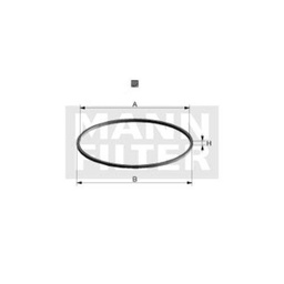 Mann Filter Di 95-07 Junta, Filtro de Aceite