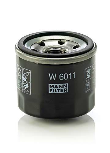 MANN-FILTER W 6011 Original Filtro de Aceite, Para automóviles