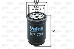 Valeo 587733 Filtro diésel