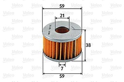 Valeo 587931 Filtro diésel