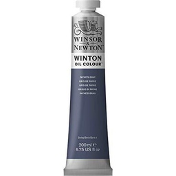 Winsor &amp; Newton Winton - Tubo óleo, 200 ml, color gris de Payne
