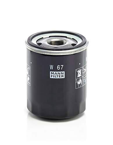 MANN-FILTER W 67 Original Filtro de Aceite, Para automóviles