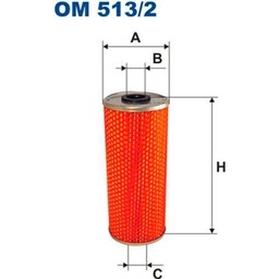 Filtron OM513/2 Bloque de Motor