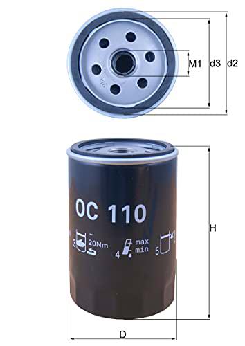 Mahle Filter OC110 Filtro De Aceite
