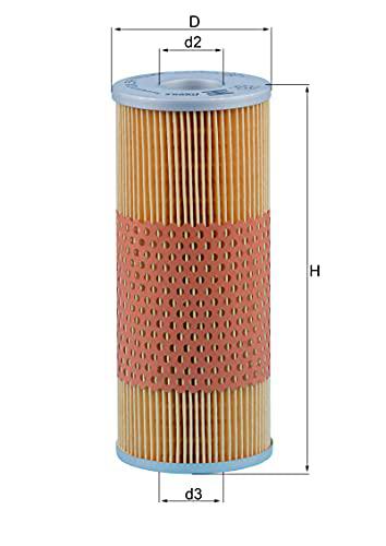 Knecht OX 59 Filtro de aceite