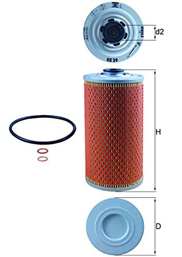 Knecht OX 39D filtro de aceite