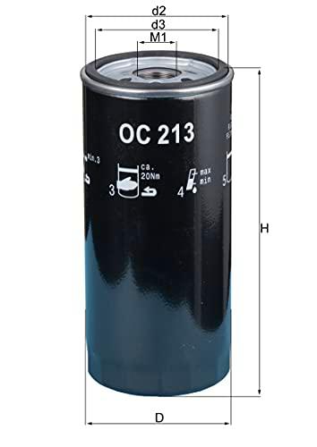 Knecht OC 213 filtro de aceite