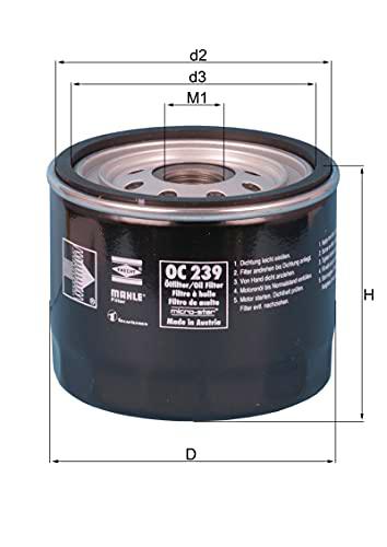 Knecht OC 239 filtro de aceite