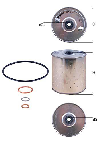Mahle Filter OX1D Filtro De Aceite