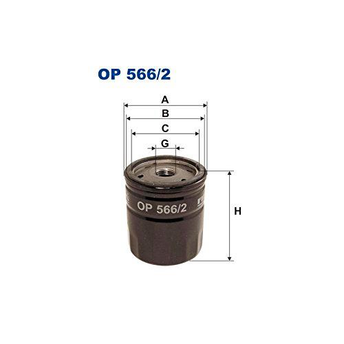 Filtron OP566/2 Bloque de Motor