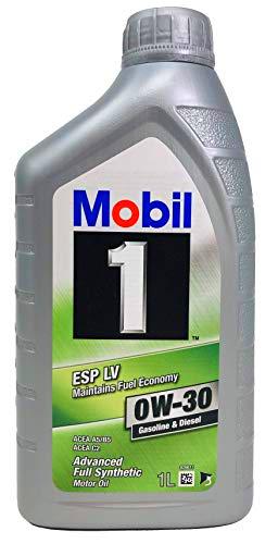Mobil 1 Aceite 100% Sintético Motor Gasolina Diesel ESP LV 0W-30, 1 litro