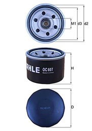 Mahle Filter OC607 Filtro De Aceite