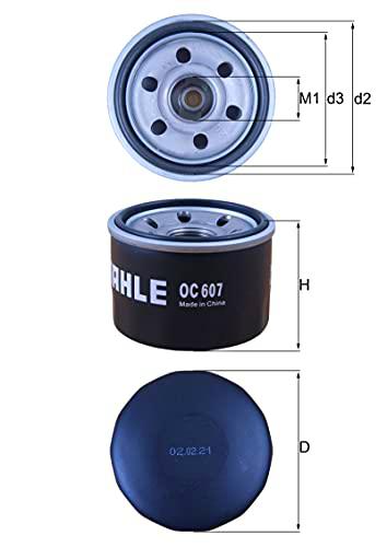 Mahle Filter OC607 Filtro De Aceite