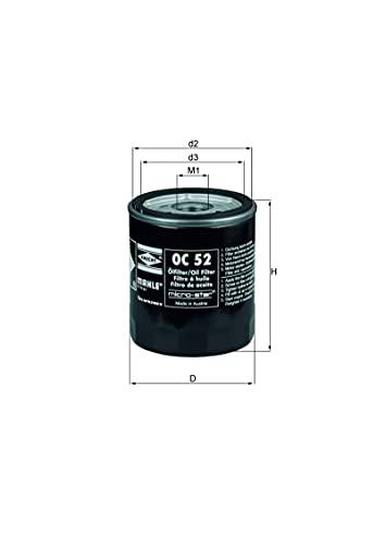 Knecht OC 52 filtro de aceite
