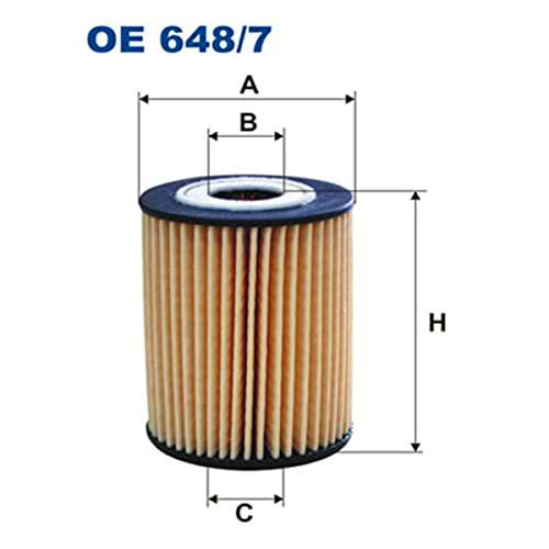 Filtron OE648/7 Bloque de Motor