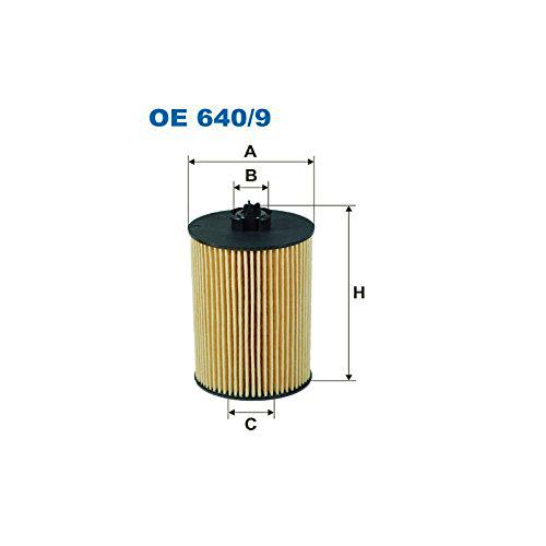 Filtron OE640/9 Bloque de Motor