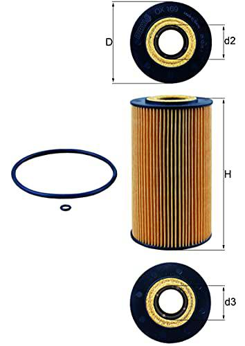 Knecht OX 169D Filtro de aceite