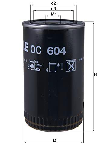 Knecht OC 604 filtro de aceite